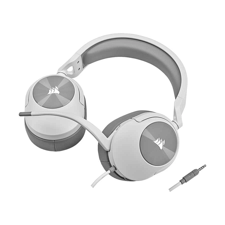 Corsair HS55 Surround Wired White Gaming Headphone