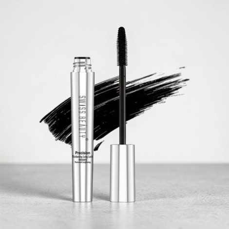 Swiss Beauty প্রিসিশন থিকেনিং লং ল্যাশ মাসকারা - Jet Black