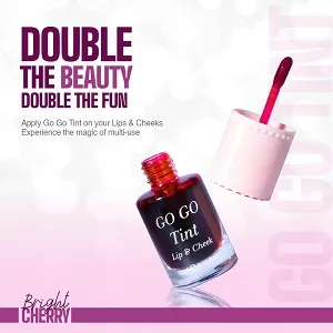 Pastel Beauty Go Go Tint লিপ অ্যান্ড চিক (Bright Cherry)
