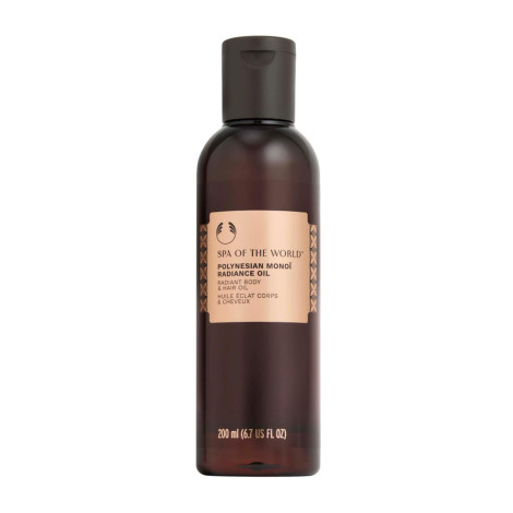 The Body Shop Spa Of The World পলিনেশিয়ান মনোই বডি ও হেয়ার অয়েল 200ml