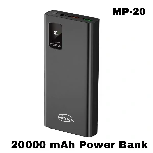 MOXX 22.5W 20000mAh পাওয়ার ব্যাংক (MP-20)