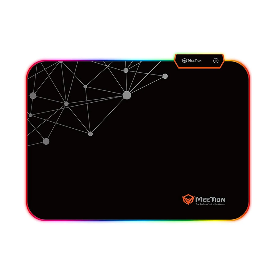 Meetion MT-PD120 Black Rubber LED RGB Gaming Mouse Pad