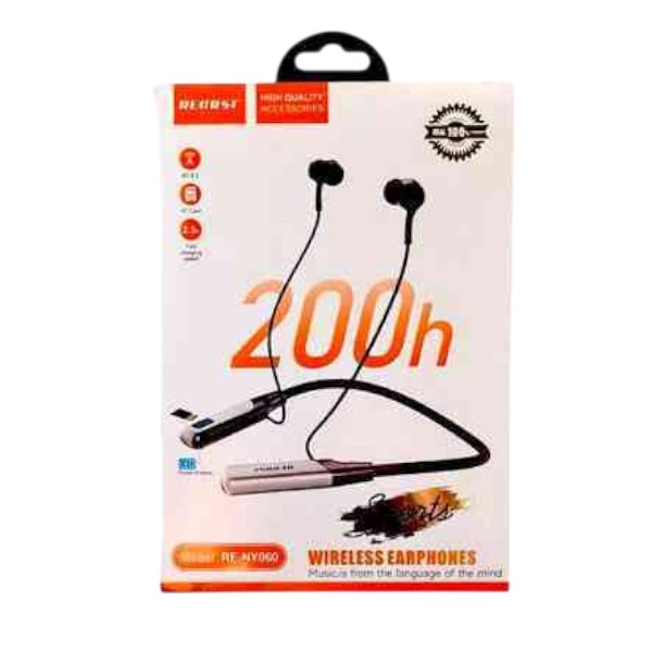 Regrsi NY-060 ওয়্যারলেস নেকব্যান্ড 200 ঘণ্টা