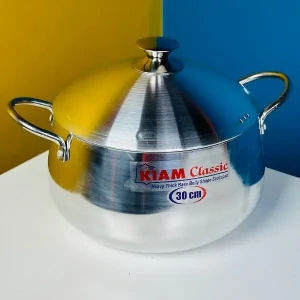 KIAM Classic Belly Shape Saucepan 32cm Induction Bottom