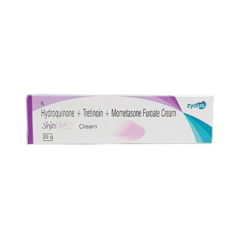 Skinlite হাইড্রোকুইনোন + ট্রেটিনয়েন + মোমেটাসোন ফিউরেট ক্রিম 25g