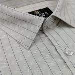 ছেলেদের ফরমাল স্ট্রাইপ শার্ট (99% কটন, S-XXL)
