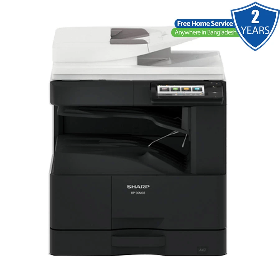 Sharp BP-30M28 A3 Mono Multifunction Photocopier, 28ppm, Auto Duplex