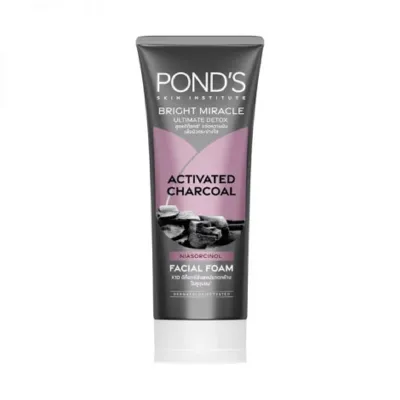Pond's Bright Miracle Ultimate Detox অ্যাক্টিভেটেড চারকোল ফেসিয়াল ফোম 90g