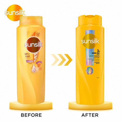 Sunsilk Soft & Smooth Shampoo 700ml (Saudi Arabia)