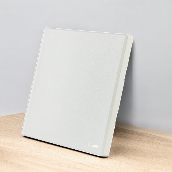 Belamy White Blank Plate | BE-160-SW