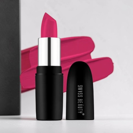 Swiss Beauty Pure Matte Lipstick - 224 Red Wine (China)