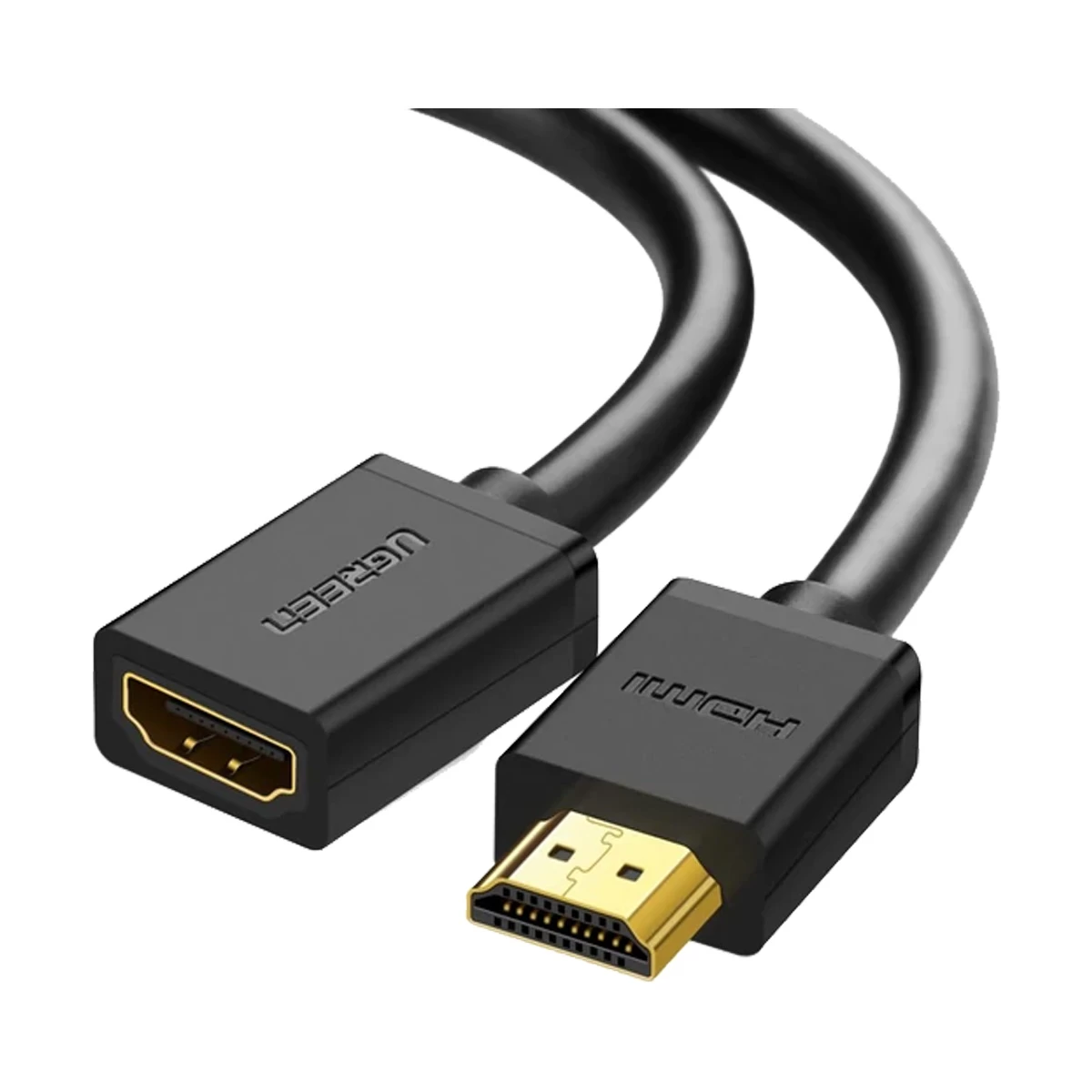 UGREEN 10141 HDMI 2.0 Male to Female 4K Extension Cable 1 Meter Black