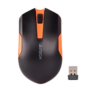 A4TECH G3-200/200N Black & Orange ওয়্যারলেস মাউস