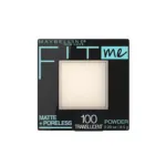 Maybelline Fit Me ম্যাট পোরলেস প্রেসড পাউডার - 100 Translucent