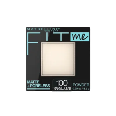 Maybelline Fit Me ম্যাট পোরলেস প্রেসড পাউডার - 100 Translucent