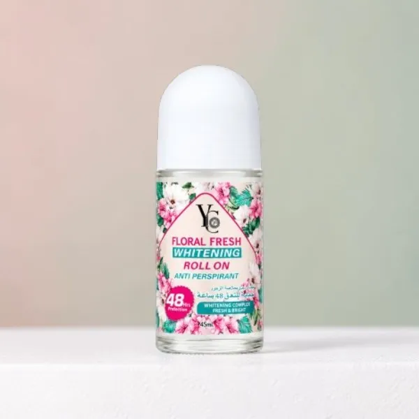 YC Floral Fresh হোয়াইটেনিং অ্যান্টি পারস্পিরেন্ট রোল অন 45ml
