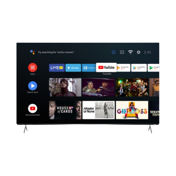 VISION 55 ইঞ্চি OLED টিভি গুগল অ্যান্ড্রয়েড 4K P7S Pico Pixel
