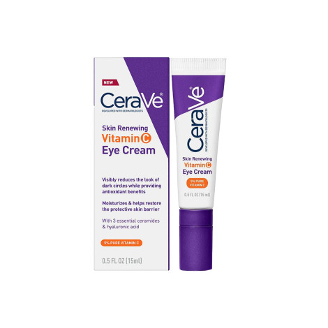 CeraVe স্কিন রিনিউইং ভিটামিন C আই ক্রিম 15ml