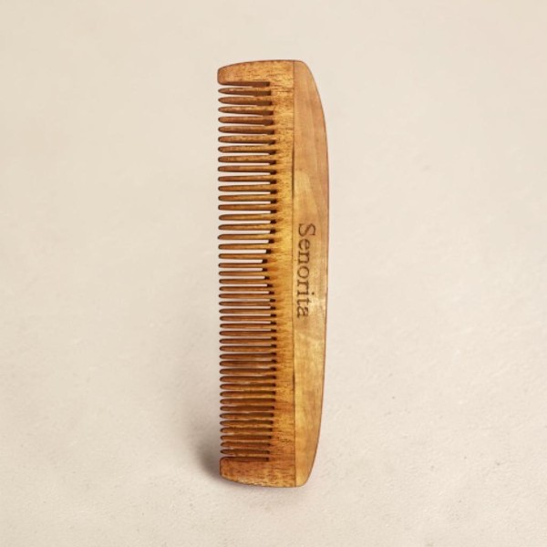 Senorita Neem Wood Hair Comb