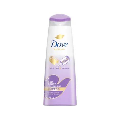 Dove মাইসেলার + ভিটামিন হেয়ার বুস্ট নারিশমেন্ট শ্যাম্পু 330ml