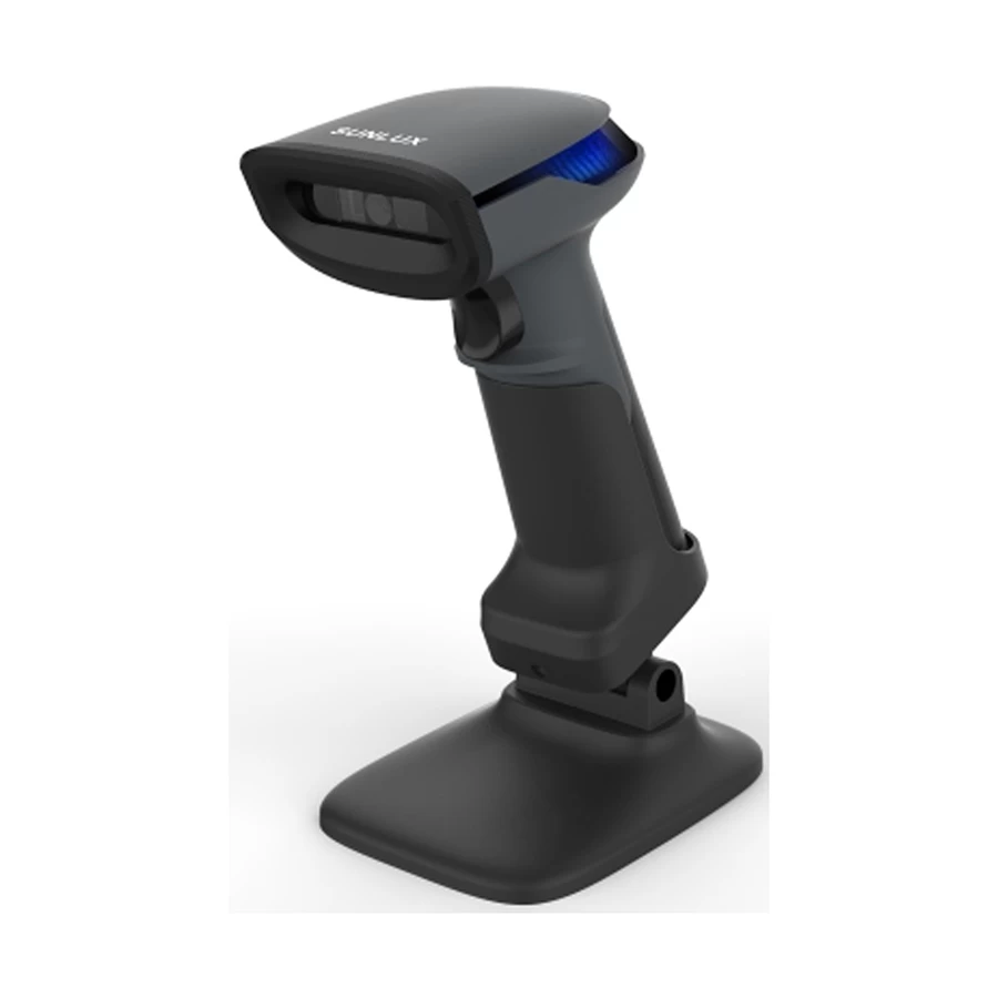 Sunlux XL-3620S 1D/2D Corded Handheld Barcode Scanner with Stand