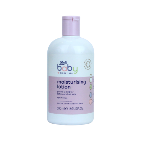 Boots Baby ময়েশ্চারাইজিং লোশন 500ml
