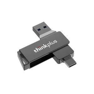 Lenovo thinkplus MU251 USB 3.1 ও Type-C ডুয়াল পোর্ট 64GB ফ্ল্যাশ ড্রাইভ