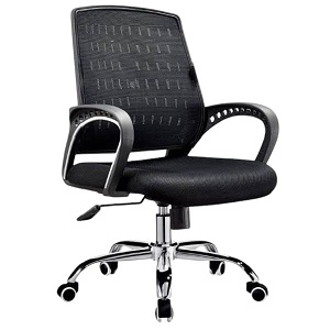 Exclusive Chair SS & Plastic Base- DIM Mesh Model