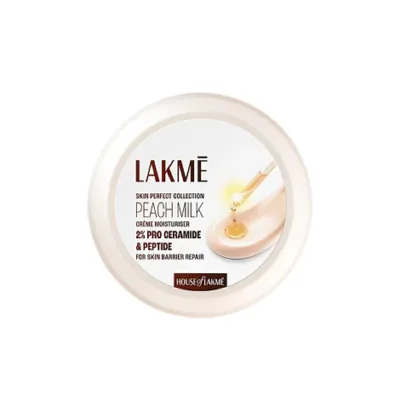 Lakme Peach Milk 2% প্রো সেরামাইড ও পেপটাইড ক্রিম 100g