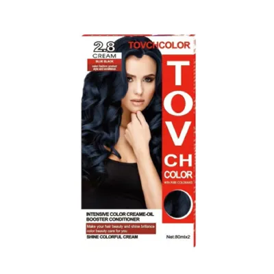 Tovch হেয়ার কালার 2.8 ব্লু ব্ল্যাক