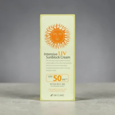 3W Clinic Intensive UV সানব্লক ক্রিম SPF50+ PA+++ 70ml