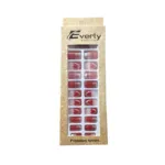 Everly ন্যাচারাল ফেক নেইল 24 পিস - H207