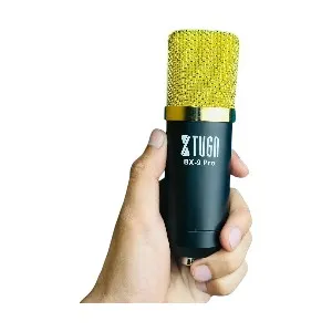Xtuga BX-9 Pro কনডেন্সার মাইক্রোফোন – গোল্ডেন