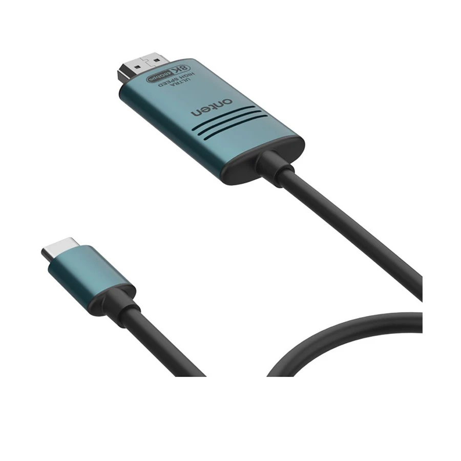 Onten OTN-UC982 USB-C to HDMI 8K 1.8 Meter Gray Cable