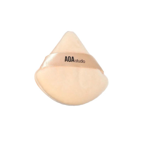AOA Studio Velvet Puffs Makeup Sponge - Off White (China)
