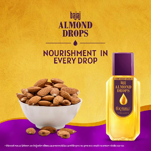 Bajaj Almond Drops Hair Oil (300ml)