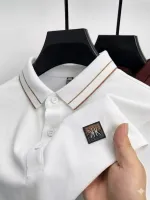 Men's PK Cotton Polo Shirt with Embroidered Logo, Sizes M to XXL