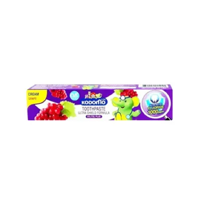 Kodomo গ্রেপ ক্রিম টুথপেস্ট কিডস 0.5+ বছর 40g