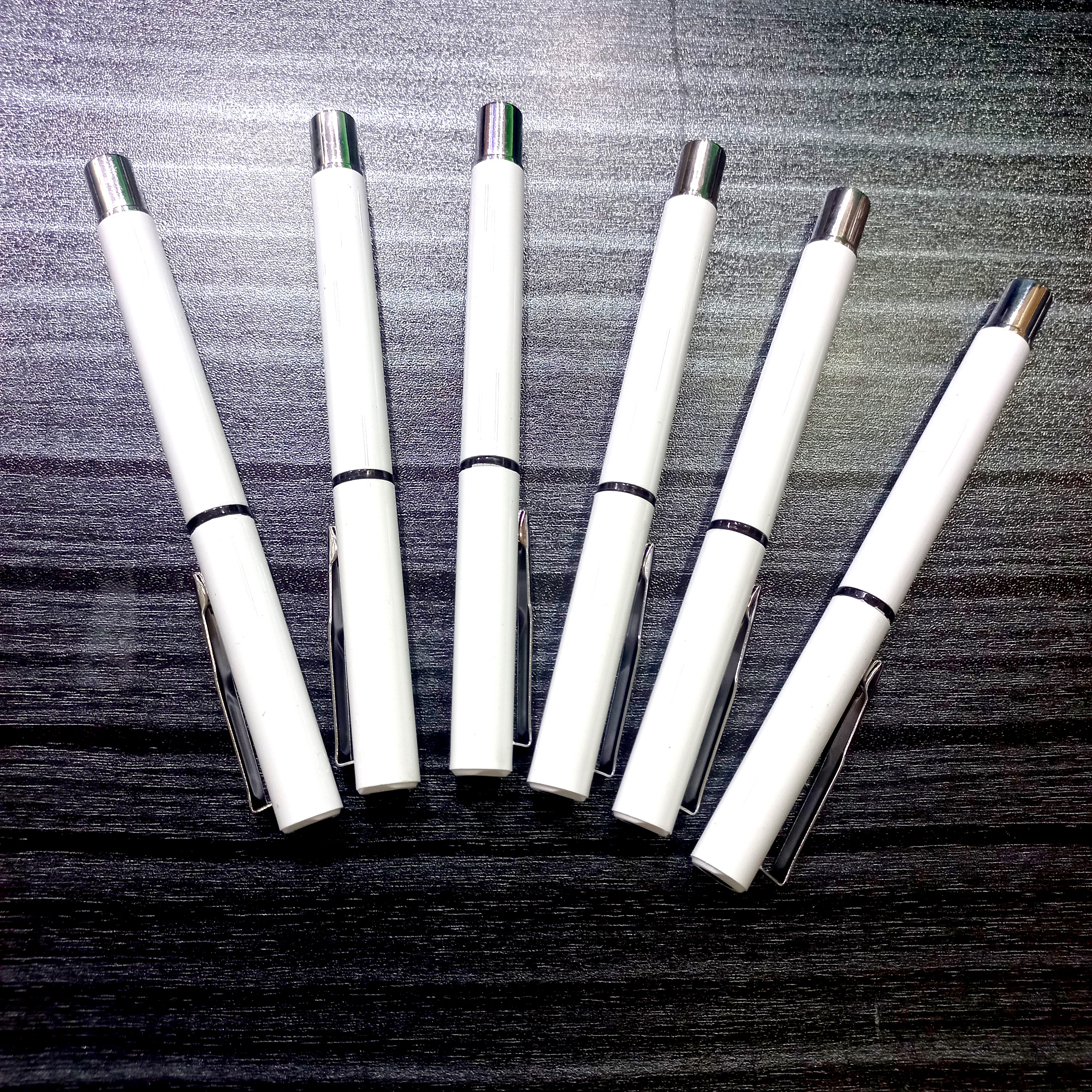 Customize Parker Pen with Silver Clip UV Print 40 Pcs Pack
