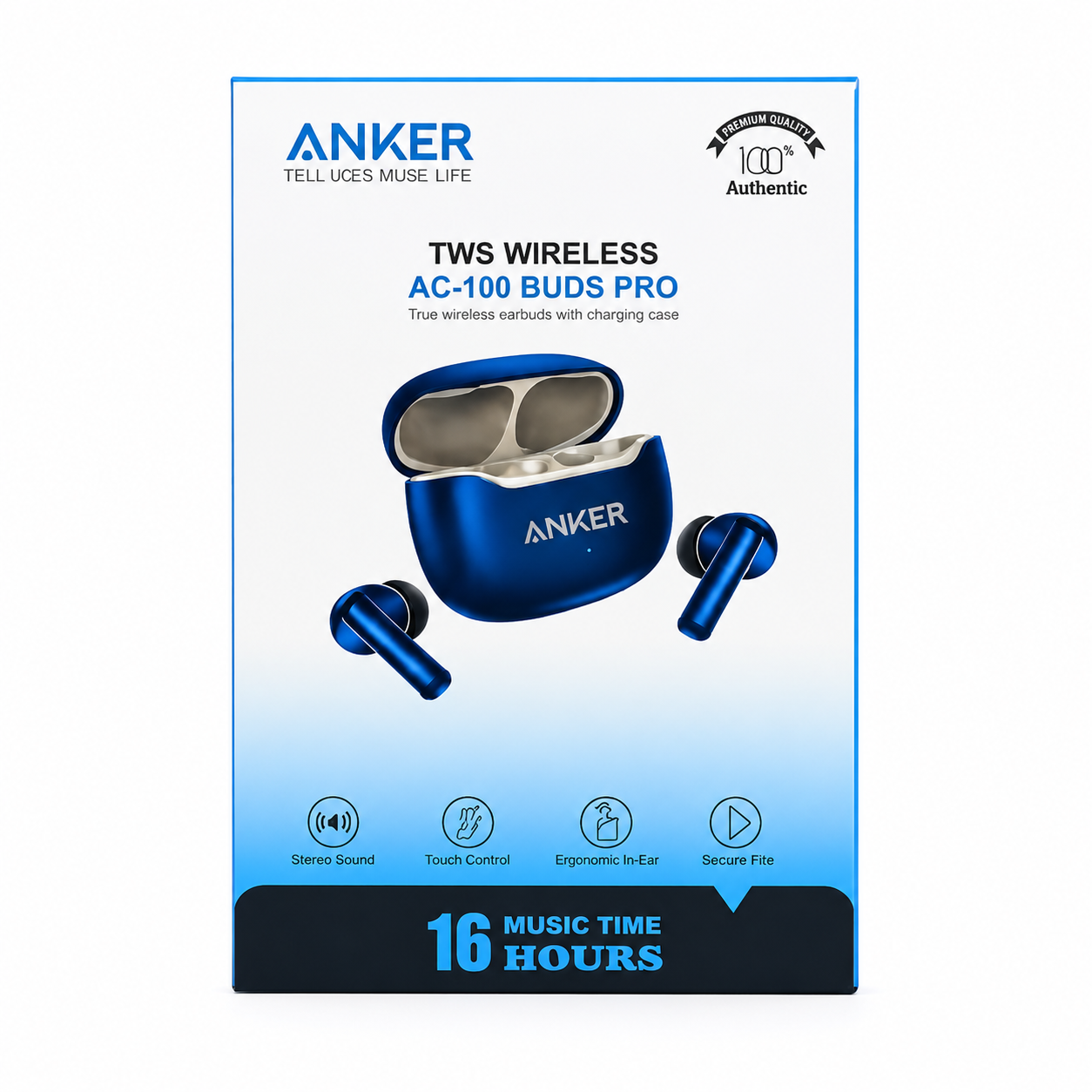 Anker AC-100 Buds Pro TWS ওয়্যারলেস ইয়ারবাডস