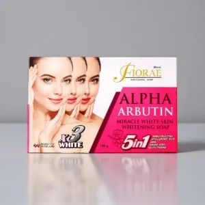Fiorae Alpha Arbutin Miracle White স্কিন হোয়াইটেনিং সাবান 165g