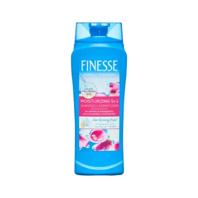Finesse Restore + Strengthen ময়েশ্চারাইজিং 2in1 শ্যাম্পু + কন্ডিশনার 384ml