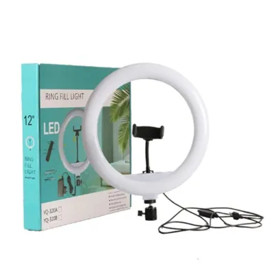 12 ইঞ্চি LED রিং লাইট – ফটোগ্রাফি ও বিউটি লাইট