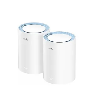 Cudy M1200 AC1200 হোল হোম মেশ ওয়াইফাই রাউটার (2 প্যাক)