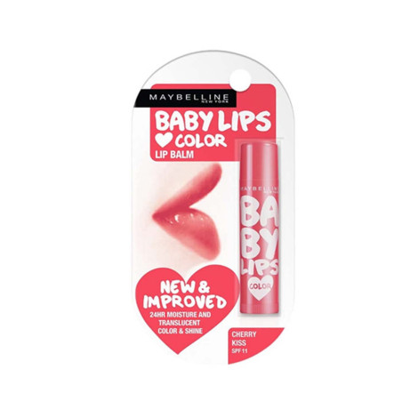 Maybelline Baby Lips Color Lip Balm SPF11 - Cherry Kiss (India)