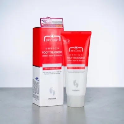 3W Clinic Enrich ফুট ট্রিটমেন্ট ক্রিম 100ml