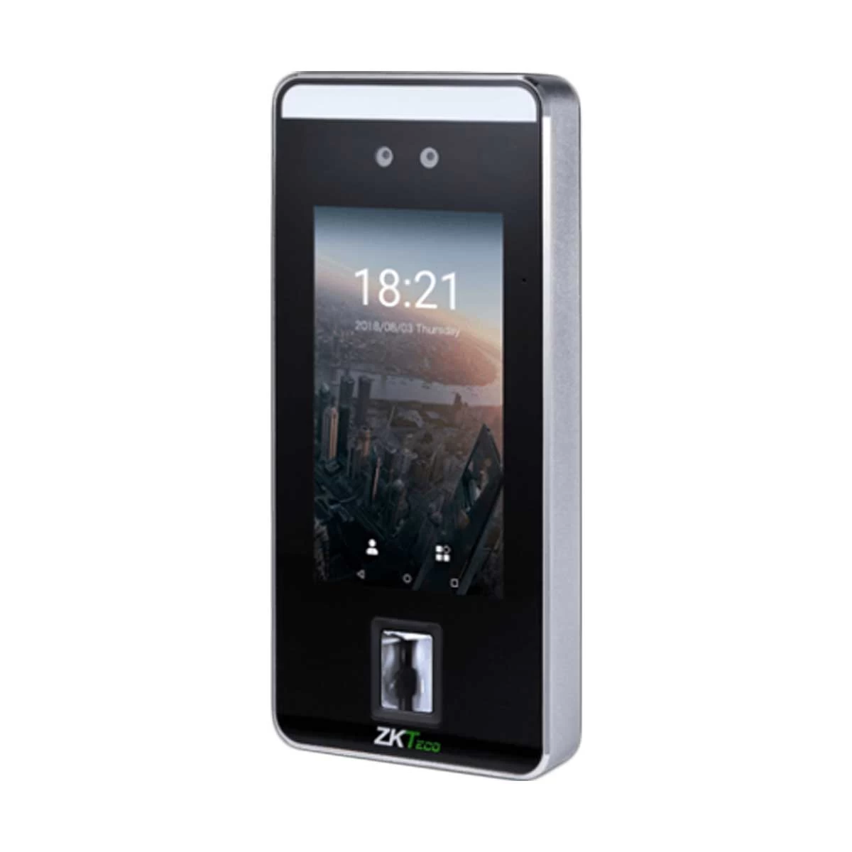ZKTeco SpeedFace-V5L Multi-Biometric Attendance Terminal with Adapter