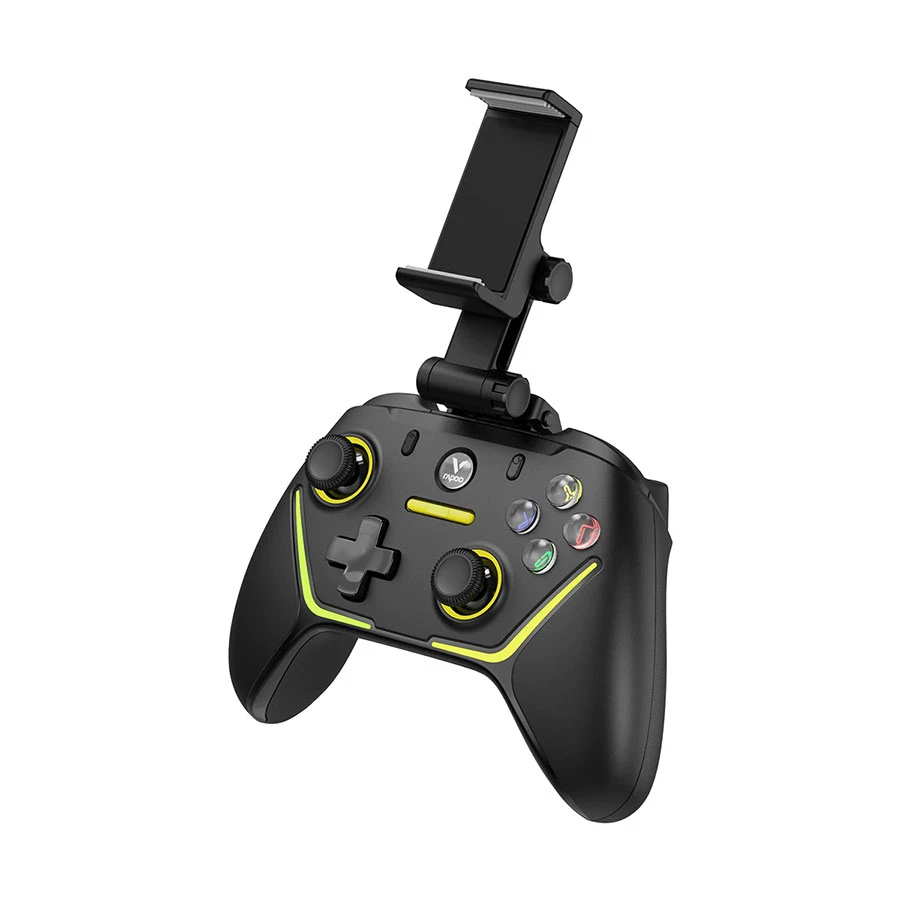 Rapoo V610M Tri-Mode Wireless Vibration Game Pad Black