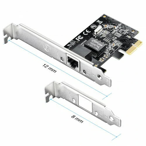 Cudy PE10 সিঙ্গেল পোর্ট PCI Express গিগাবিট ল্যান কার্ড