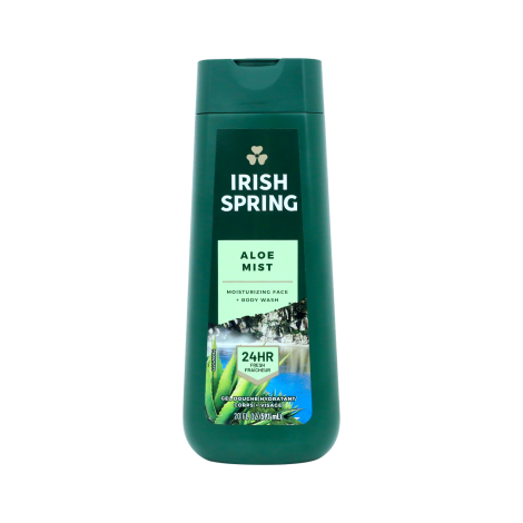 Irish Spring Aloe Mist ময়েশ্চারাইজিং ফেস অ্যান্ড বডি ওয়াশ 591ml